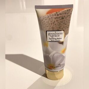 Goodness & Grace Sparkling Melon Body Lotion.